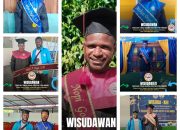 Rektor STAK Nabire Wisudakan 220 Lulusan pada Wisuda XIII Tahun Akademik 2025/2026