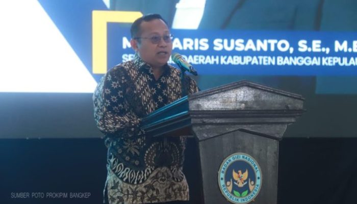 Sekda Bangkep Hadiri Pelatihan Penjamah Makanan SPPG BGN Sulteng, 400 Peserta Ikuti Pembinaan di Salakan
