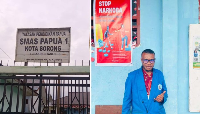 Tiga Bulan, Mahasiswa UNVIC Sorong Ikuti Praktik Pengalaman Lapangan di SMA Papua 1