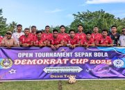 Taklukkan Rombori FC 4-0, Garuda Mendono Pastikan Tempat di Semifinal Demokrat Cup 2025