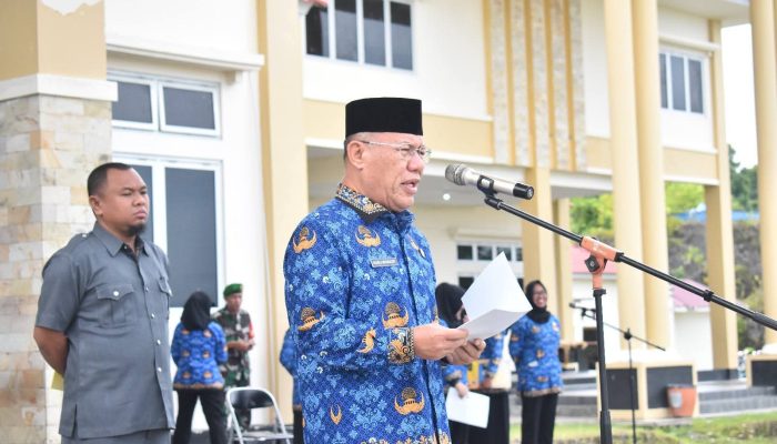 Pemkab Bangkep Gelar Upacara HUT ke-54 Korpri, Bupati Ajak ASN Perkuat Integritas dan Profesionalisme