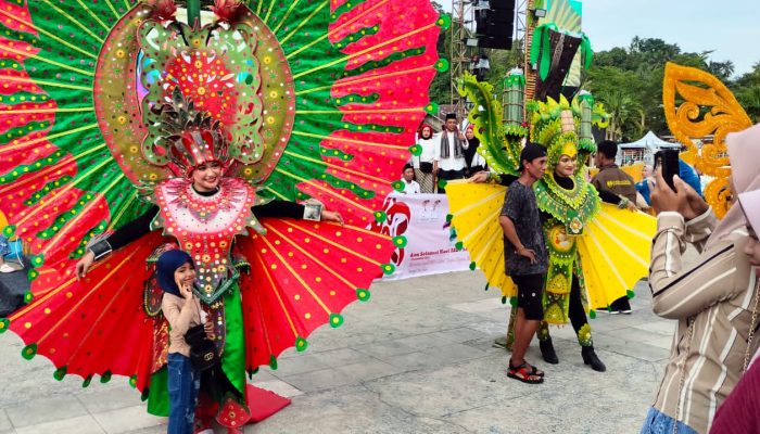 Nacos Dispar Banggai Jadi Sorotan di Kultural Karnaval Budaya Festival Tumbe 2025