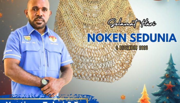 DPD I KNPI Papua Tengah Ajak Pemuda Lestarikan Noken di Hari Noken Sedunia 2025
