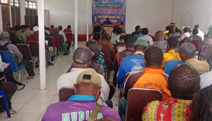 Kadispen Paniai Harap Minimalkan Data Dapodik Verbal dan Perkuat Konektivitas Mengajar di Sekolah