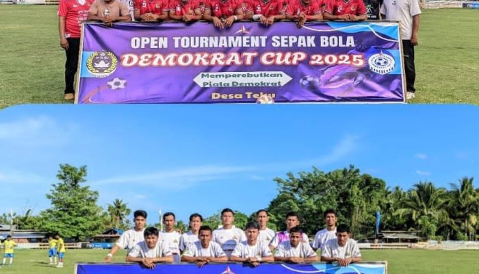 Derby Kintom Tersaji di Babak Final Turnamen Sepakbola Demokrat Cup 2025