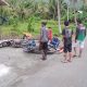Naas! Dua Sepeda Motor Tabrakan di Nuhon Banggai, 4 Korban Luka dan Dilarikan ke Puskesmas