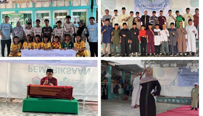 Seru! Beragam Lomba Meriahkan Class Meeting 2025 di MTsN 1 Banggai