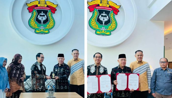 Bupati Bangkep dan Rektor Unhas Teken MoU, Perkuat Riset dan Hilirisasi Rumput Laut