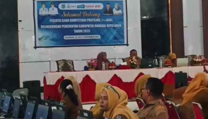 Sekda Banggai Kepulauan Buka Kegiatan Kompetensi Profiling ASN