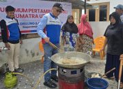 Dirut Pertamina Drilling Kunjungi Posko Banjir di Rig PDSI#19.1 dan Berikan Bantuan Dapur Umum di Langkat Sumut