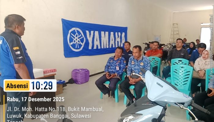Yamaha Prima Motor Resmi Buka Pos Penjualan dan Servis di Luwuk Selatan