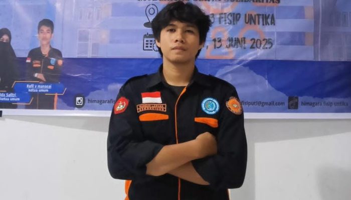 Ketua HIMAGARA FISIP Untika Kecam Pelaporan terhadap Tiga Aktivis Pembela Hak Rakyat