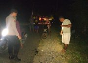 Adu Banteng, Dua Sepeda Motor Tabrakan di Tangkiang Kintom