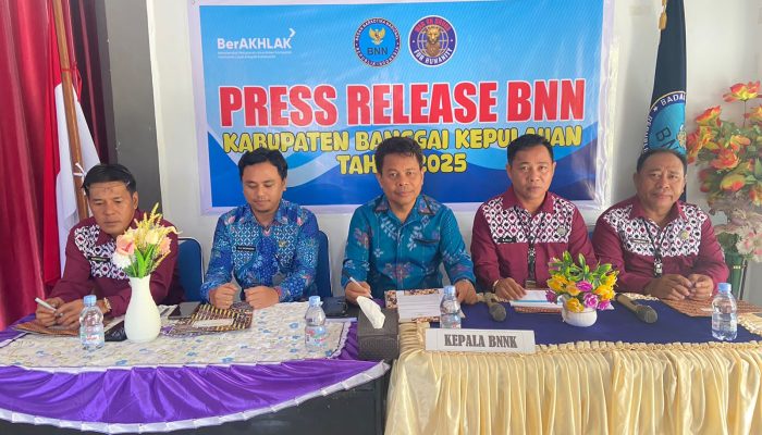BNNK Bangkep Rilis Capaian Kinerja dan Strategi Pencegahan Narkoba Tahun 2025