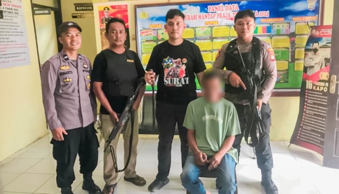 Lakukan Penganiayaan Pakai Parang, Pria 47 Tahun di Mantoh Diamankan Polisi 