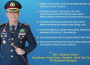 Kapolres Banggai Imbau Warga Sambut Tahun Baru Tanpa Nyalakan Petasan