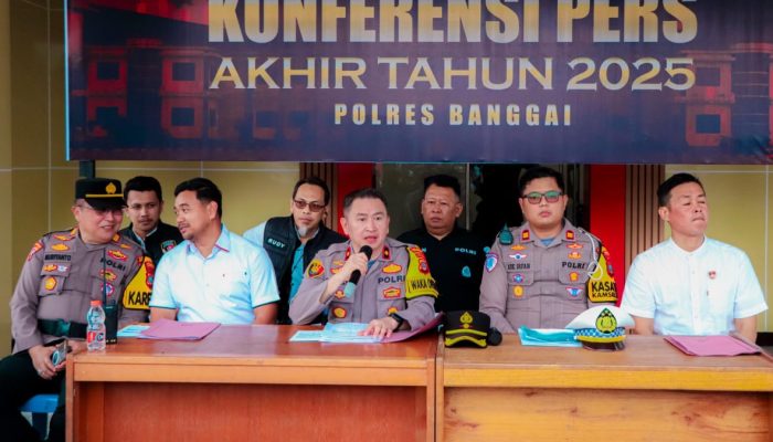 Sepanjang 2025 Terjadi 1.283 Kasus Kejahatan di Banggai, Penganiayaan, Pencurian dan Penipuan Mendominasi