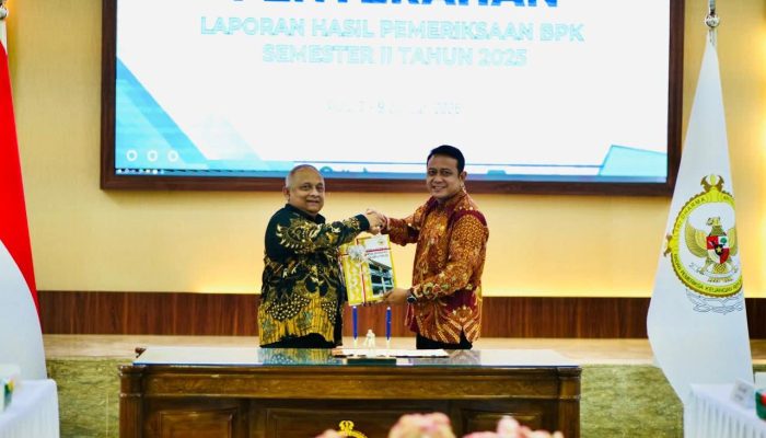 Waket II DPRD Banggai Hadiri Penyerahan LHP dari BPK Mengenai Kepatuhan Pengelolaan Pajak