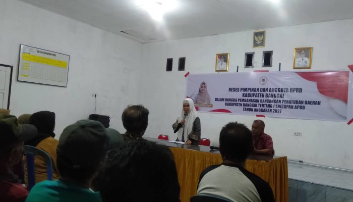 Waket I DPRD Banggai Wardani Murad Husain Reses di Desa Boyou, Serap Aspirasi Warga untuk APBD 2027