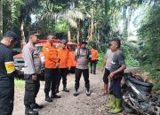 Kapolsek Pagimana Pimpin Pencarian Kakek 74 Tahun yang Hilang di Kebun Pisou