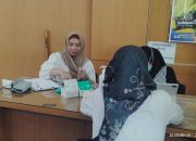 Sambil Menunggu Antrean, Nasabah Bank Sulteng Manfaatkan Pemeriksaan Kesehatan Gratis