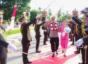 Polres Banggai Sambut AKBP Wayan Wayracana Aryawan sebagai Kapolres Baru