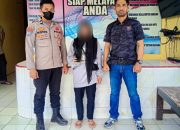 Diduga Menadah Barang Curian, Mama Muda di Batui Diamankan Polisi