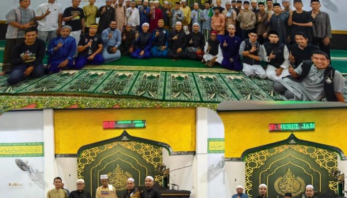 BSL Berikan Infaq kepada Imam Masjid Nurul Jamaah Desa Honduhon
