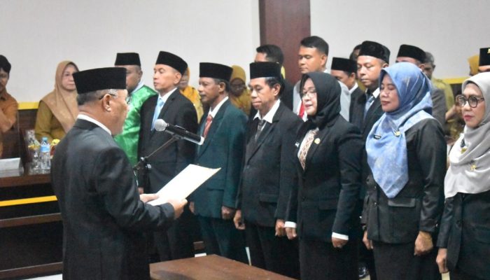 Bupati Banggai Kepulauan Resmi Lantik Pejabat Eselon II, Berikut Daftarnya!
