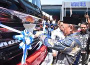 Pemkab Bangkep Terima Hibah Mobil Damkar, Dirangkaikan Sertijab Kasatpol PP dan Damkar