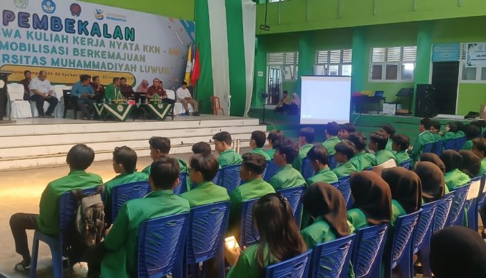 Dibuka Rektor, 234 Mahasiswa Unismuh Luwuk Ikuti Pembekalan KKN-MB Angkatan XXXIX