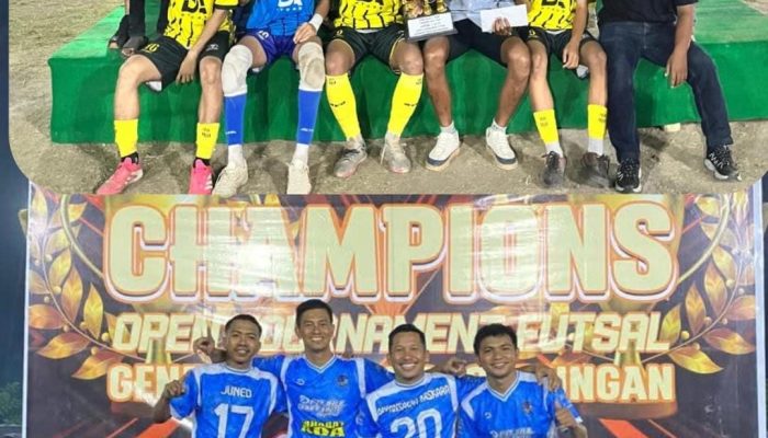 Coach Man Antar FD Apparel dan U-19 Bobotoh Juara GMB Cup Jilid III 2026