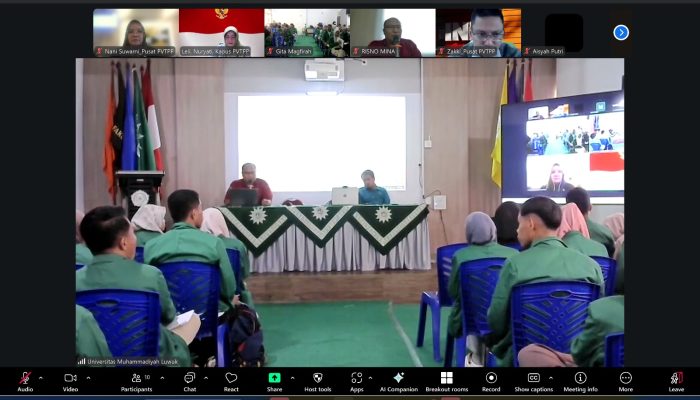 Mahasiswa KKN-MB Unismuh Luwuk Terima Materi Tambahan dari Kementerian Pertanian