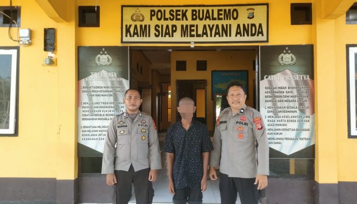 Berulah Lagi, Pelaku Pencurian Kotak Amal Masjid Al-Khairat Bualemo Diamankan Polisi
