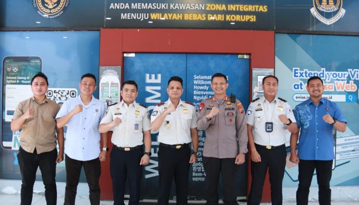Imigrasi Banggai Terima Kunjungan Silaturahmi Kapolres, Perkuat Sinergi