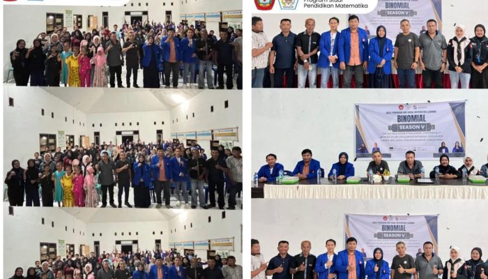 Prodi Pendidikan Matematika Untika Luwuk Sukses Gelar BINOMIAL Season V di Ondo-Ondolu Batui