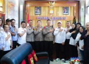 Kapolres AKBP Wayan Wayracana Terima Kunjungan Silaturahmi Pengurus Inkanas Banggai