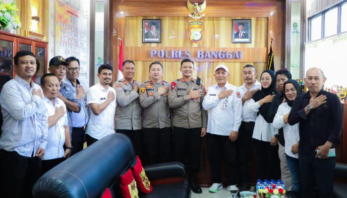 Kapolres AKBP Wayan Wayracana Terima Kunjungan Silaturahmi Pengurus Inkanas Banggai