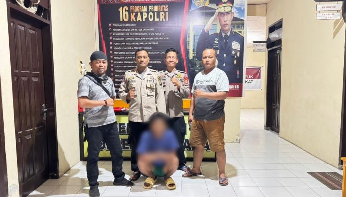 Polsek Pagimana Berhasil Amankan Terduga Pelaku Penganiayaan