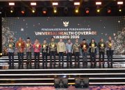 Diwakili Wabup, Pemkab Banggai Kepulauan Terima Penghargaan UHC Award 2026