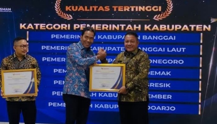 Membanggakan! Pemkab Balut Kembali Ukir Prestasi di Tingkat Nasional, Raih Penghargaan dari Ombudsman 