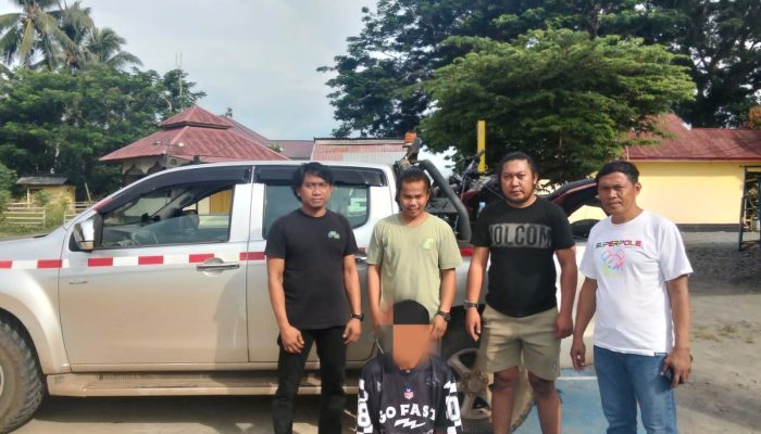 Polsek Bunta Berhasil Bekuk Pelaku Pencurian Motor dari Wilayah Morowali Utara