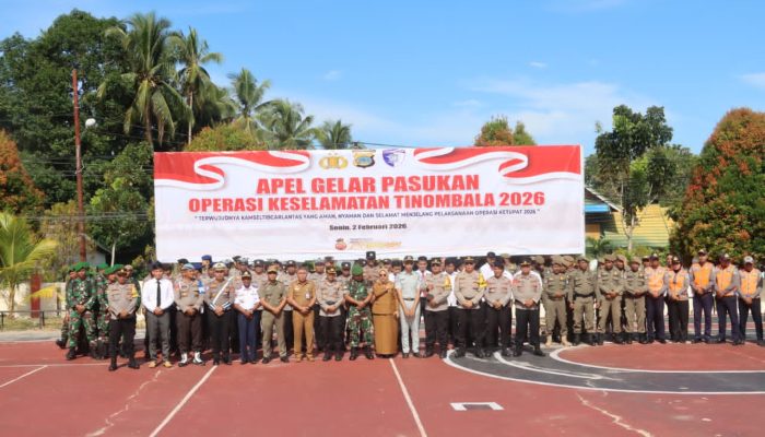 Polres Bangkep Gelar Apel Pasukan, Resmi Mulai Operasi Keselamatan Tinombala 2026