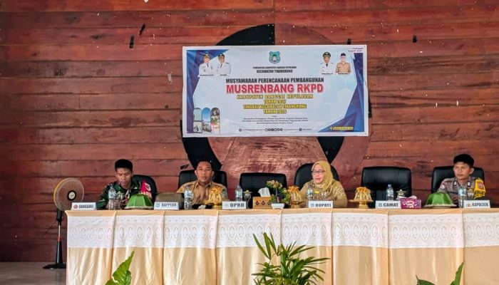 Musrenbang RKPD 2027 Tingkat Kecamatan Tinangkung Resmi Dibuka, Asisten II Ajak Pemangku Kepentingan Aktif Berpartisipasi