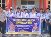 Satlantas Polres Bangkep Sosialisasi Dikmas Lantas di SMK Negeri Banggai Kepulauan
