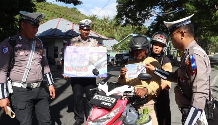 Hari Ketiga Operasi Keselamatan Tinombala 2026 di Banggai, 97 Pengendara Kena Teguran