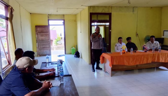 Polsek Buko Kawal Musyawarah Penetapan APBDes 2026 Desa Paisubatu