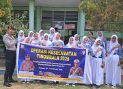 Satgas Banops Polres Bangkep Amankan Sosialisasi Operasi Keselamatan Tinombala 2026 di SMAN 1 Banggai