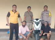 Gercep, Polisi Ringkus Dua Warga Nuhon Pelaku Pencurian Motor