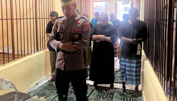 Sat Tahti Polres Bangkep Gelar Binroh untuk Perkuat Mental dan Spiritual Tahanan